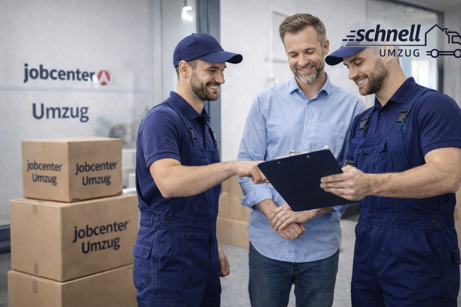 Jobcenter-Umzug mit Schnell Umzug